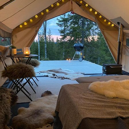 Glamping Tent With Amazing View In The Forest Torsby Exterior foto