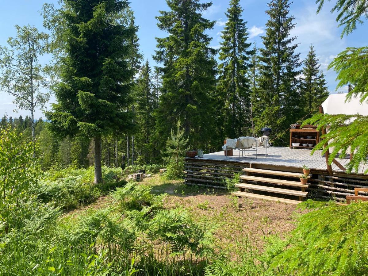 Glamping Tent With Amazing View In The Forest Torsby Exterior foto